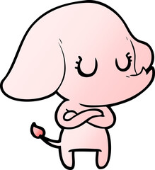 cute cartoon elephant