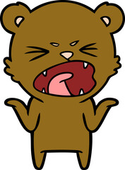 bear cartoon chraracter