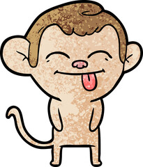 funny cartoon monkey