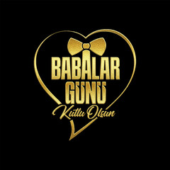 Happy Father's Day to all our fathers. Father's Day poster or flyer template on blue background. Happy International Father's Day. Billboard, Poster, Social Media, Greeting Card template.