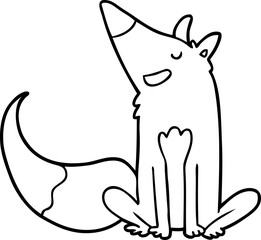 cartoon fox