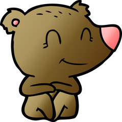 Obraz premium bear cartoon chraracter