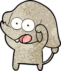 cute cartoon elephant