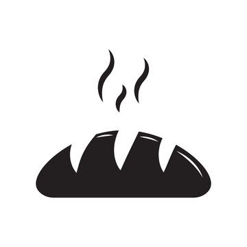 Bread icon Illustration and Logo