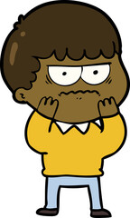 hand drawn cartoon illustration