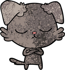 cute cartoon dog