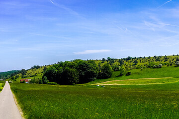 Naklejka premium Eifelspur - Toskana in der Eifel