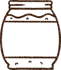 Jam Jar Charcoal Drawing