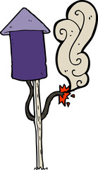 cartoon firework