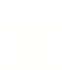 Obraz premium School House Chalk Drawing