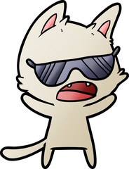 talking cat cartoon