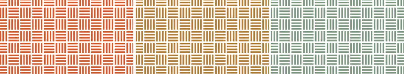 日本の伝統的な模様。四崩し模様。和柄パターン素材。