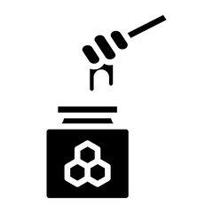 Vector Design Honey Icon Style