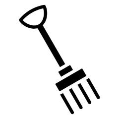 Vector Design Farm Fork Icon Style