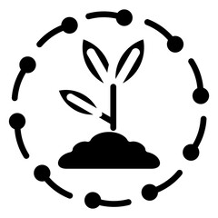 Vector Design Agronomy Icon Style