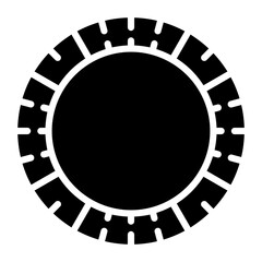 Vector Design Lifebuoy Icon Style