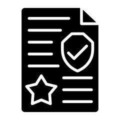 Vector Design Policy Icon Style