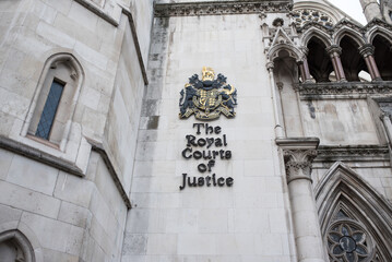 The Royal Court of Justice in London.