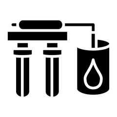 Vector Design Water Filtration Icon Style