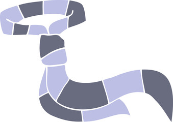 cartoon doodle office tie