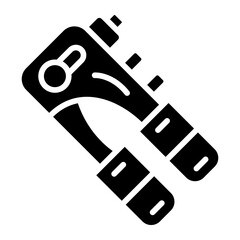 Vector Design Rivet Gun Icon Style