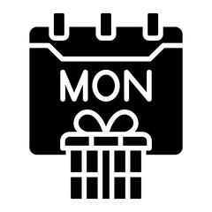Vector Design Cyber Monday Icon Style
