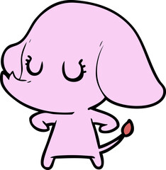 cute cartoon elephant