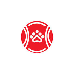 Pet Ball Dog Solid Icon