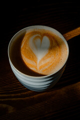 Latte Art - Cappucino coffee barista