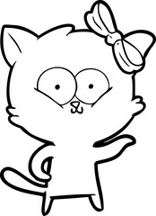 cartoon cat