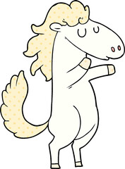 cartoon horse