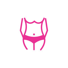 Body Fat Obesity Solid Icon