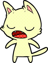 talking cat cartoon