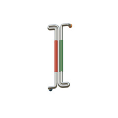 Futuristic Game 3D Alphabet or PNG Letters