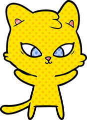 cute cartoon cat