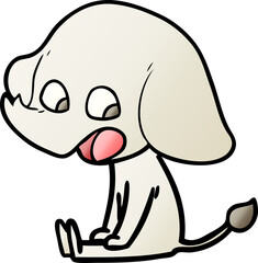 cute cartoon elephant
