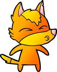 fox cartoon character