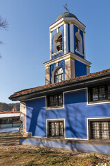 Street and old houses in town of Koprivshtitsa, Bulgaria