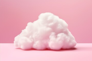 fluffy, clouds, isolated, pink, background, weather, atmosphere, beauty