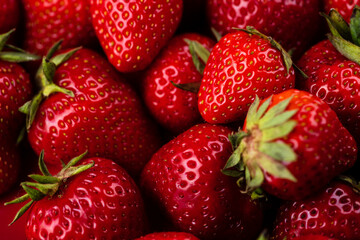 Ripe strawberries