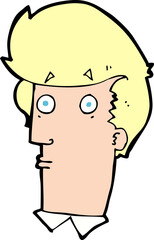 cartoon surprised expression