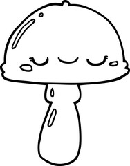 cartoon mushroom