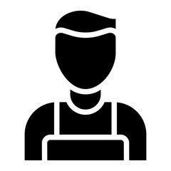 cashier glyph icon