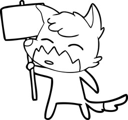 cartoon fox