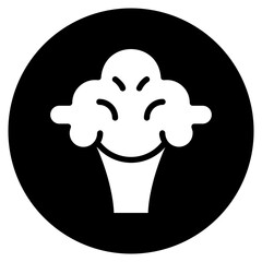 broccoli glyph icon