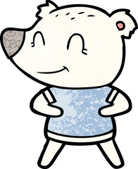 polar bear cartoon