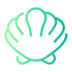 shell gradient icon