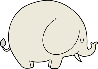 cartoon elephant