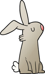 cartoon rabbit