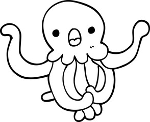 cartoon jellyfish